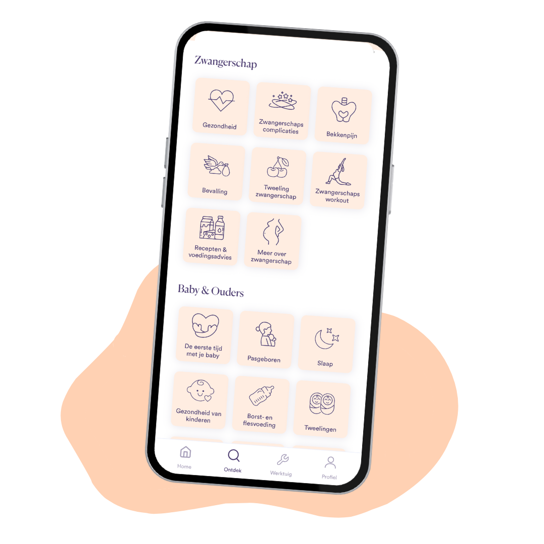 Baby Journey Gravidapp - Innehåll
